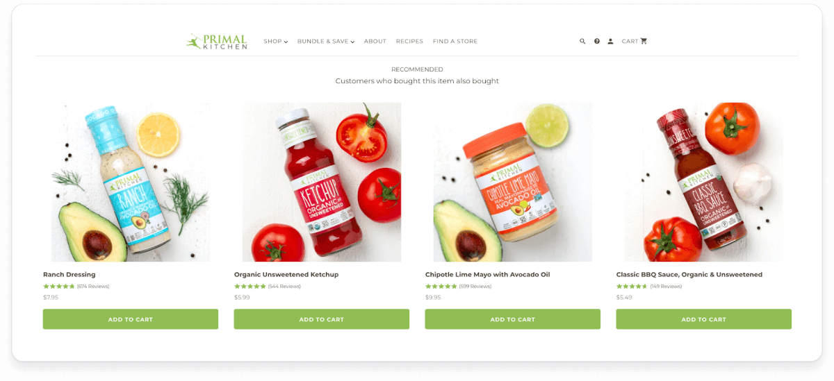 Products for Primal Kitchen