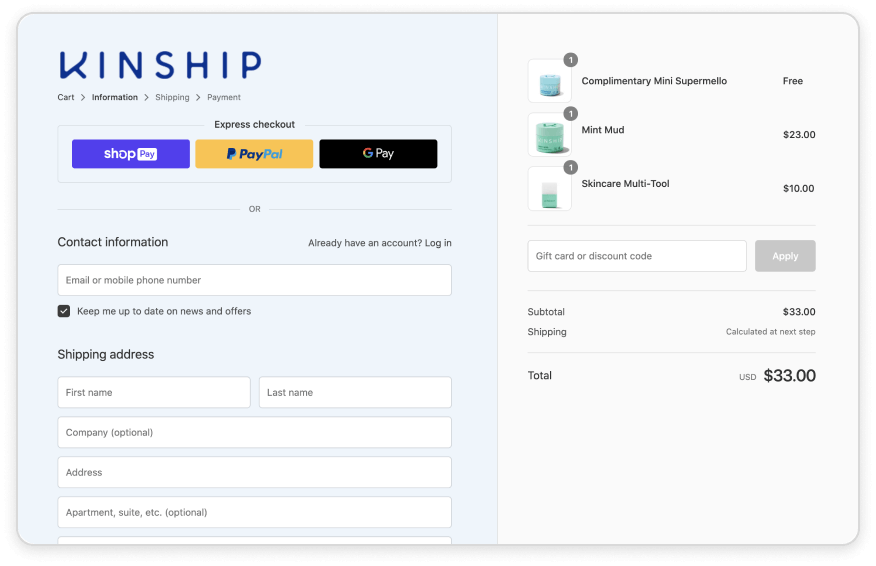 Kinship sample tool RRE
