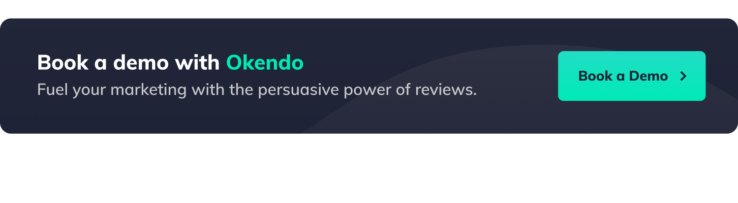 Book a demo with Okendo