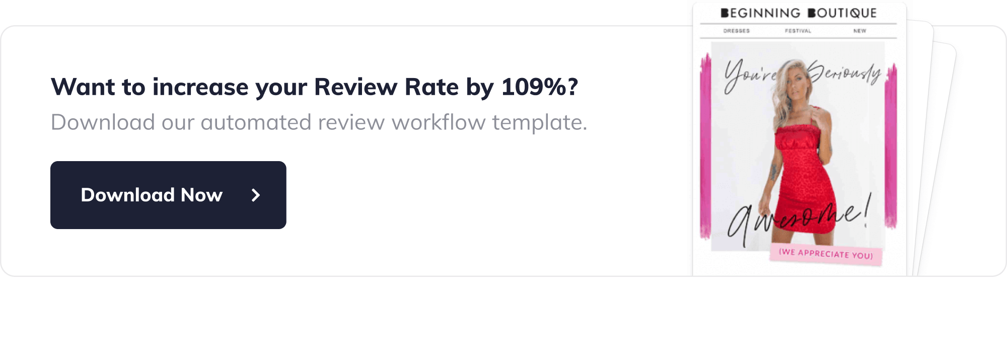 Download autmated review workflow template