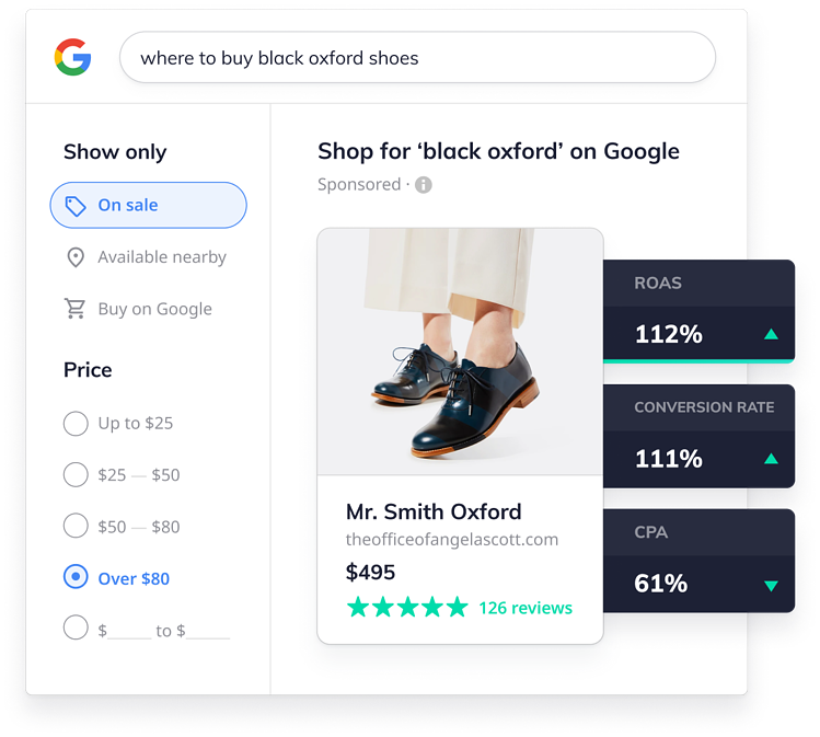 Google Shopping for The Office of Angela Scott