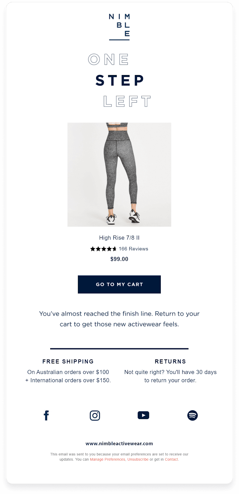 Nimble email