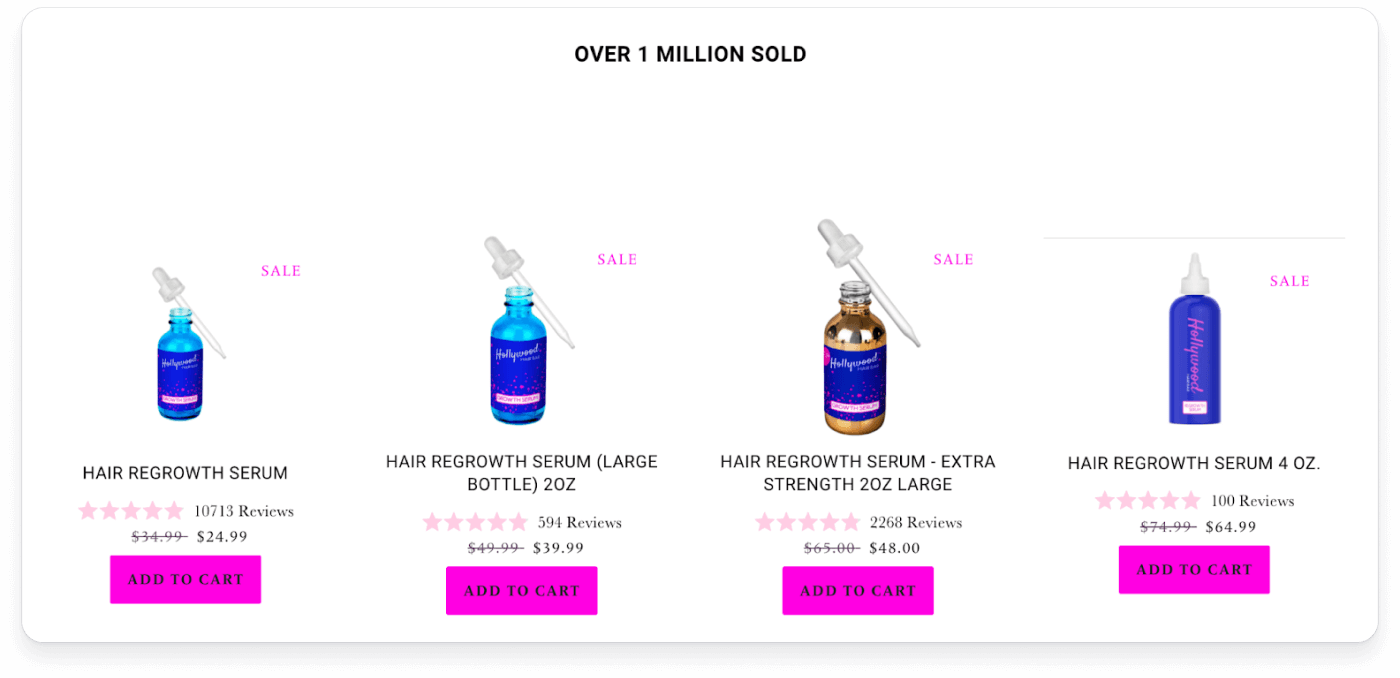 Screenshot for Hollywood Hair Bar