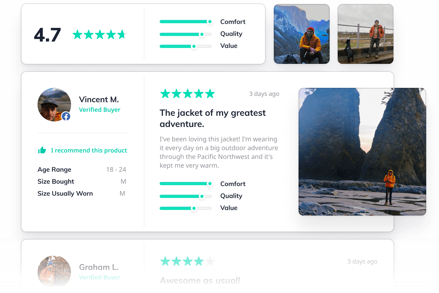 Product page for Finnisterre