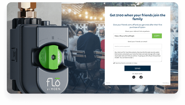 Screenshot of Flo by Moen