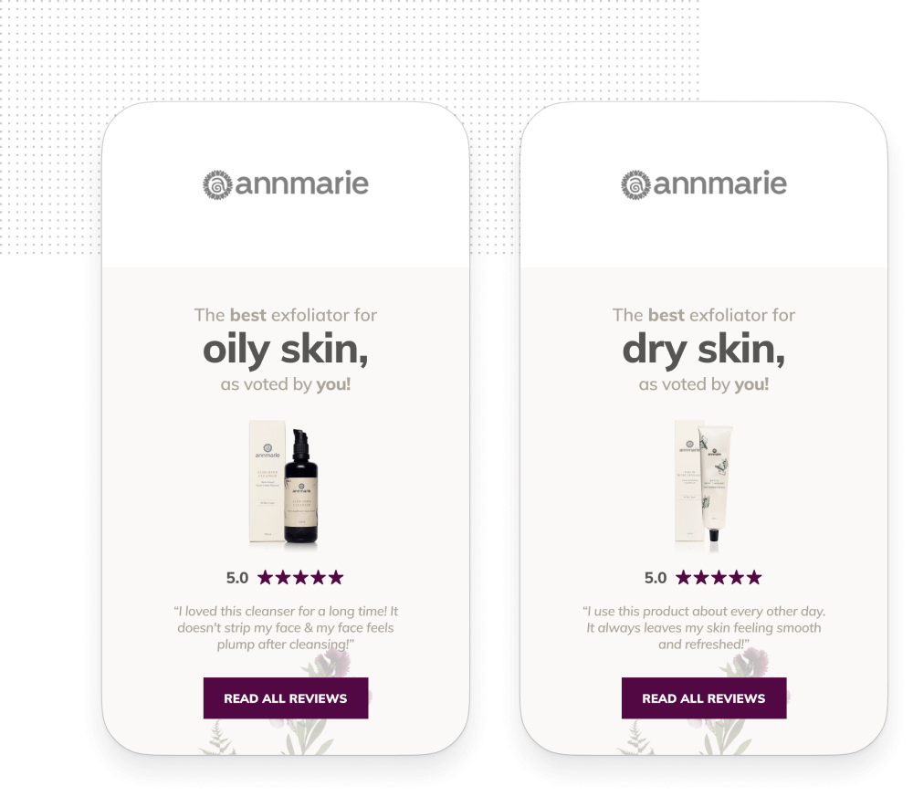 Personalized Klaviyo emails
