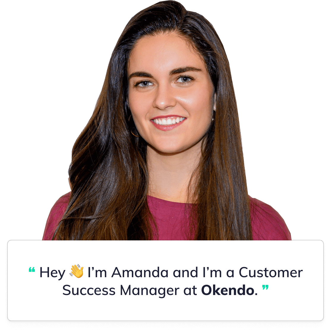 Amanda Calderon, Customer Success Manager at Okendo