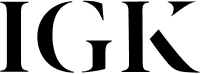 Logo for IGK Hair