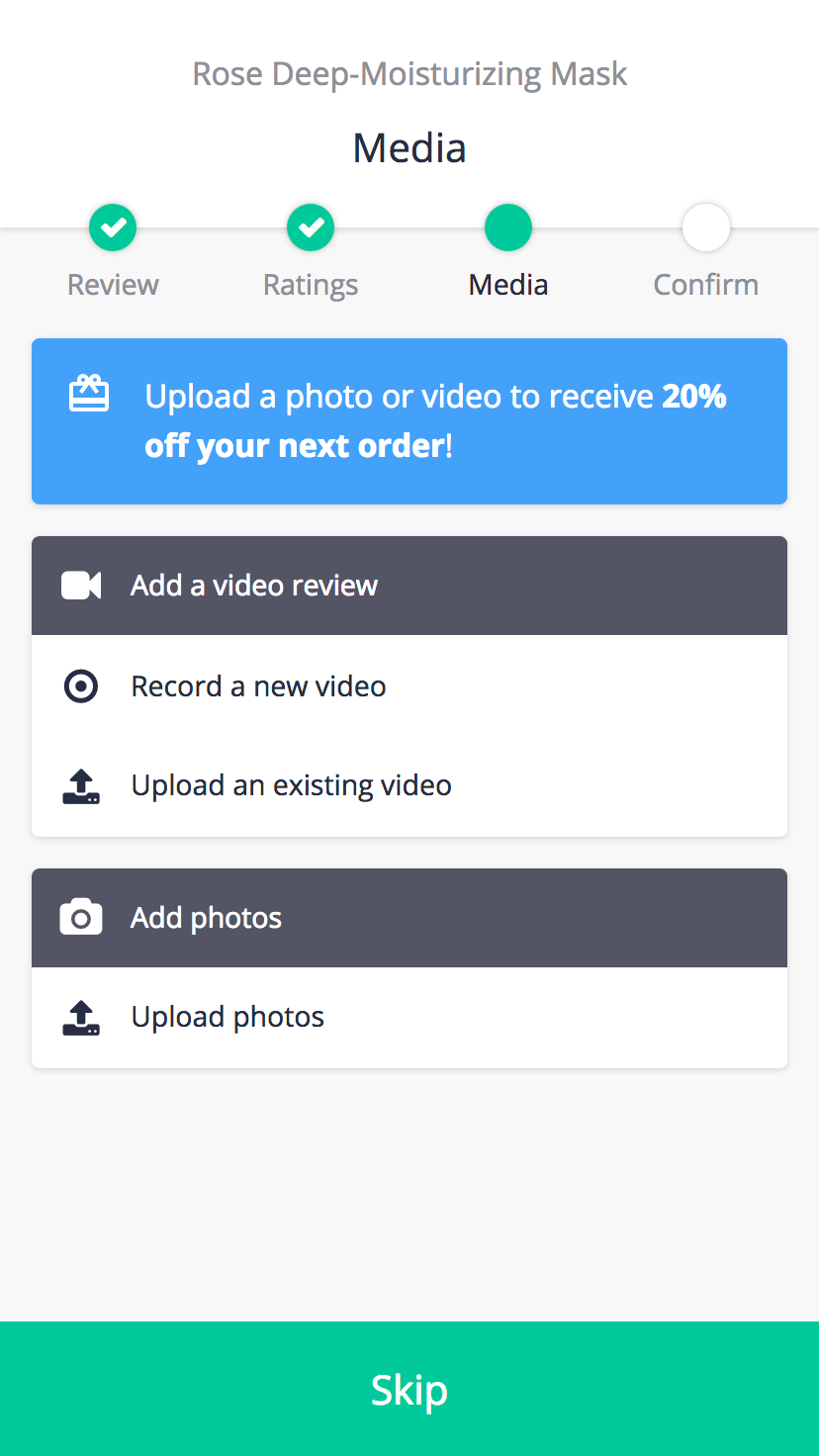Review capture step 3