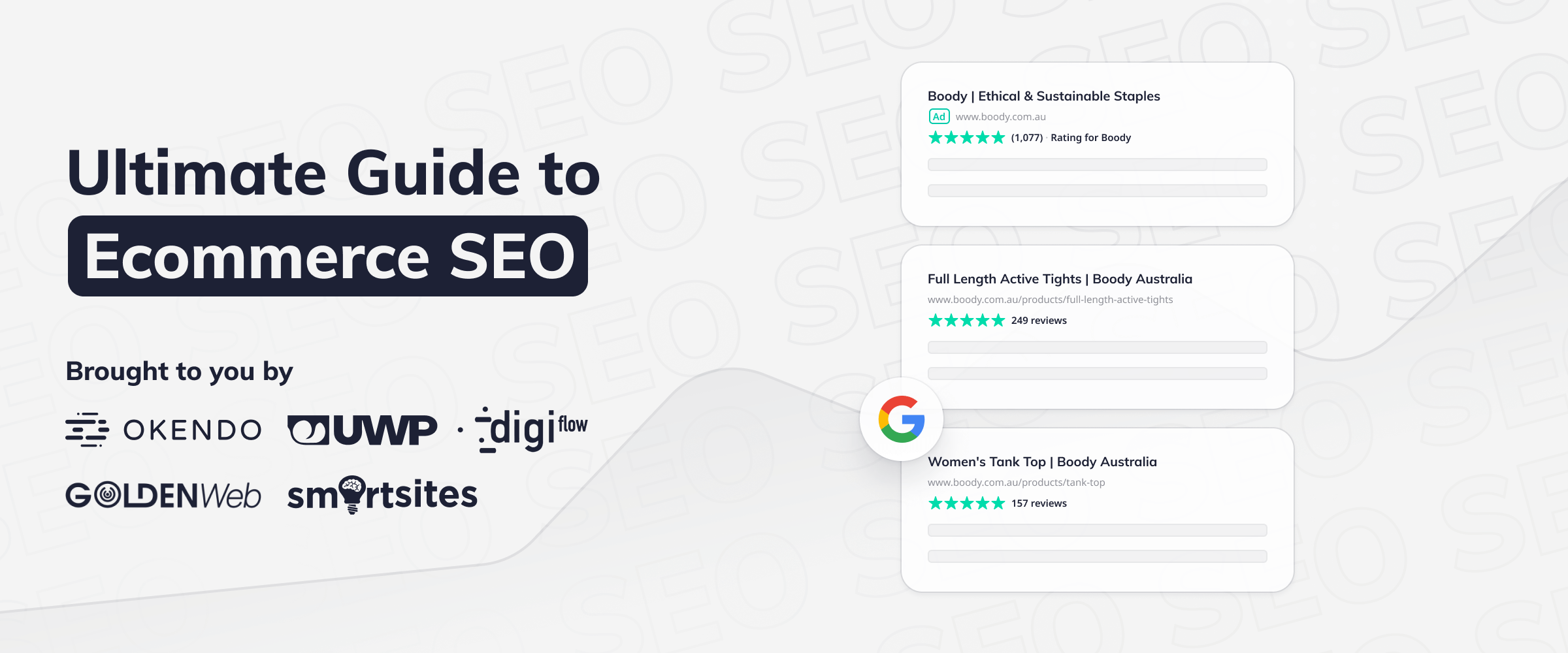 The Ultimate Guide to eCommerce SEO cover image