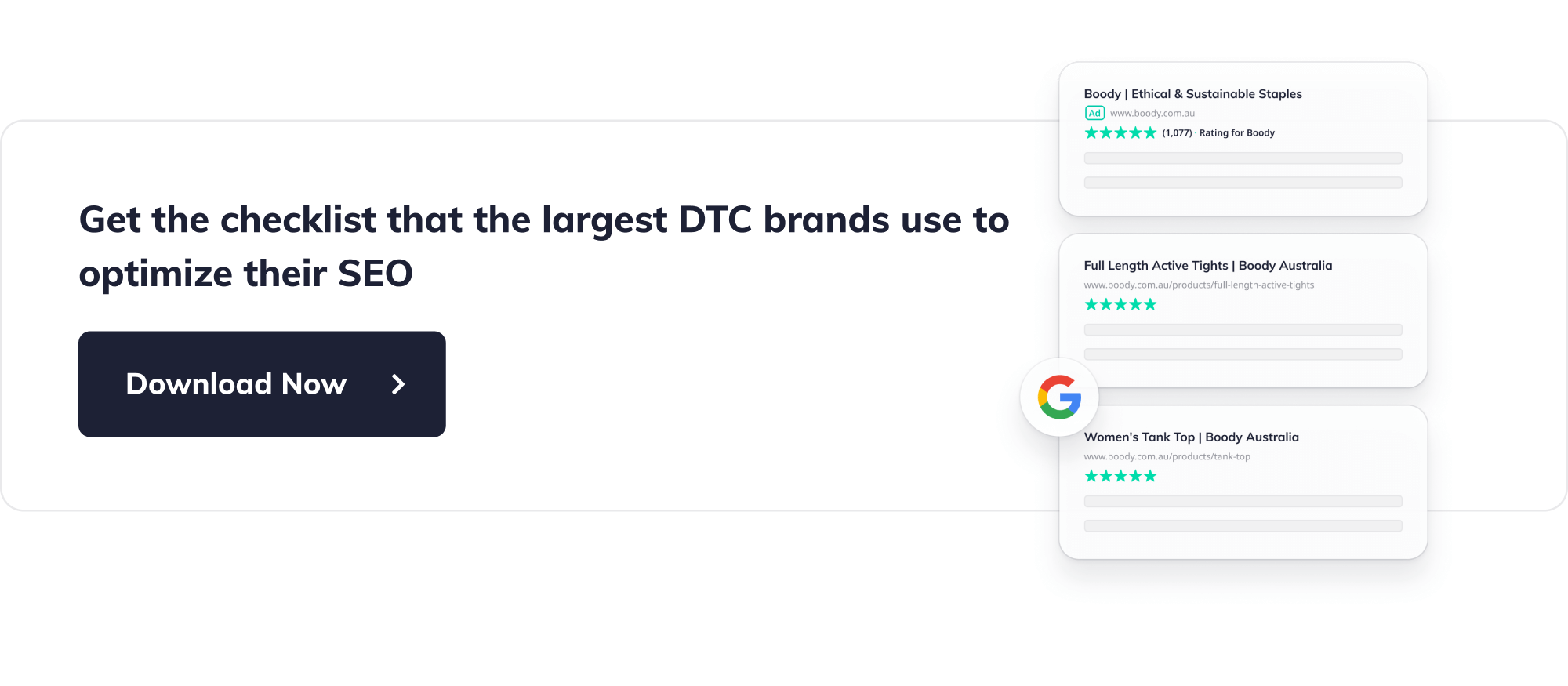 Download ecommerce SEO checklist