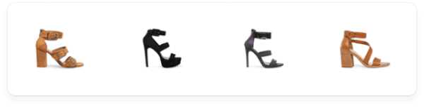 Collection of shoes