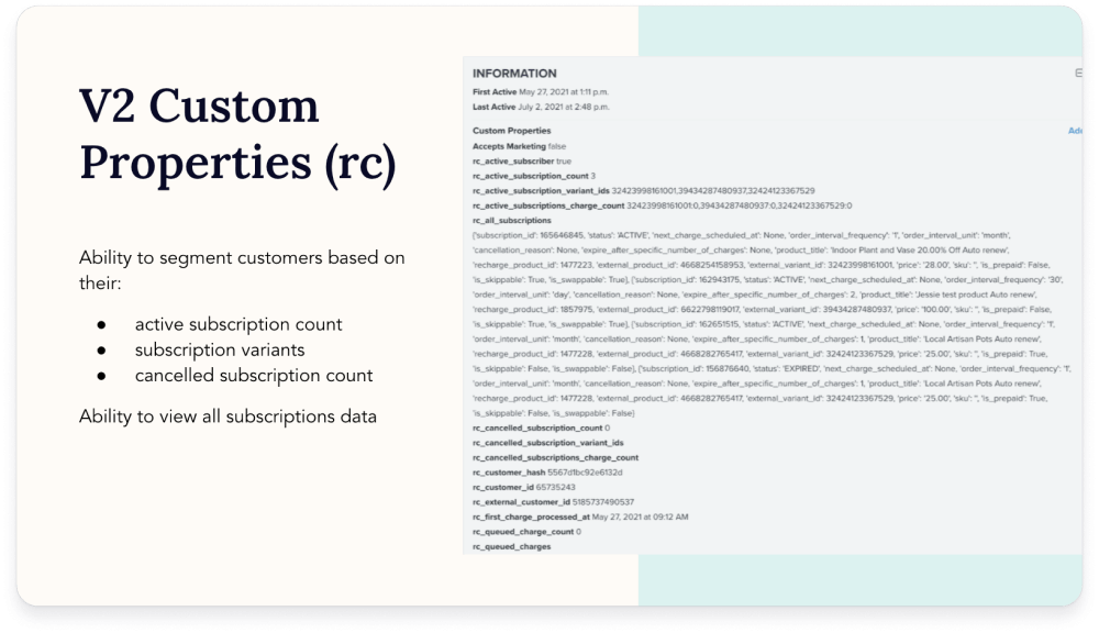 Version 2 for custom properties explanation